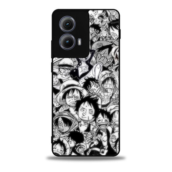One Piece Series Luffy Expression Motorola Moto Edge 5G 2024/ Moto Edge 5G 2025 Case