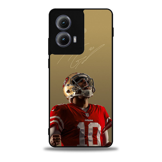 San Francisco 49ers No 10 Motorola Moto Edge 5G 2024/ Moto Edge 5G 2025 Case