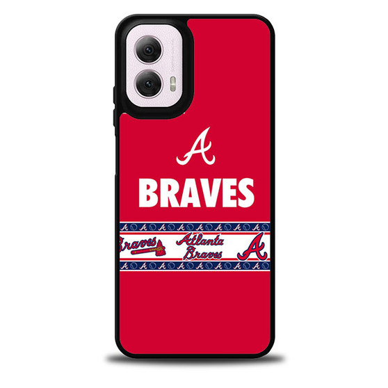 Atlanta Braves Label Motorola Moto G 5G 2024/ Moto G 5G 2025 Case