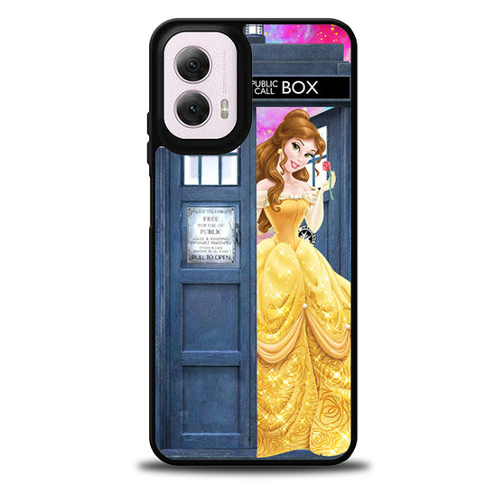 belle who tardis Motorola Moto G 5G 2024/ Moto G 5G 2025 Case