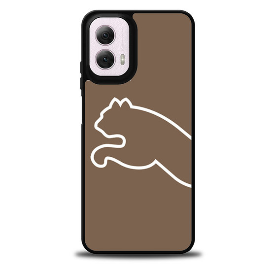 brown puma half logo Motorola Moto G 5G 2024/ Moto G 5G 2025 Case