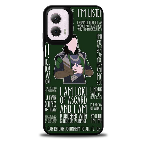 Loki Quotes Motorola Moto G 5G 2024/ Moto G 5G 2025 Case