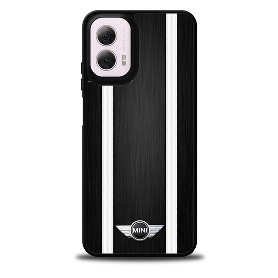 Mini Cooper Black Polished Motorola Moto G 5G 2024/ Moto G 5G 2025 Case