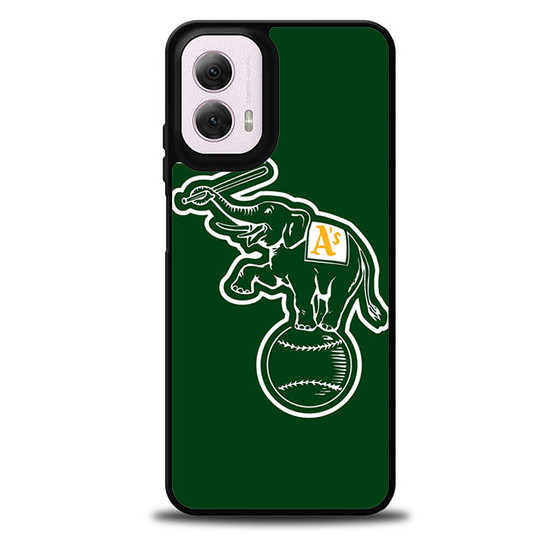 Oakland Athletics Elephant Logo Motorola Moto G 5G 2024/ Moto G 5G 2025 Case