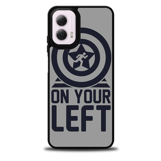On your left captain america 1 Motorola Moto G 5G 2024/ Moto G 5G 2025 Case