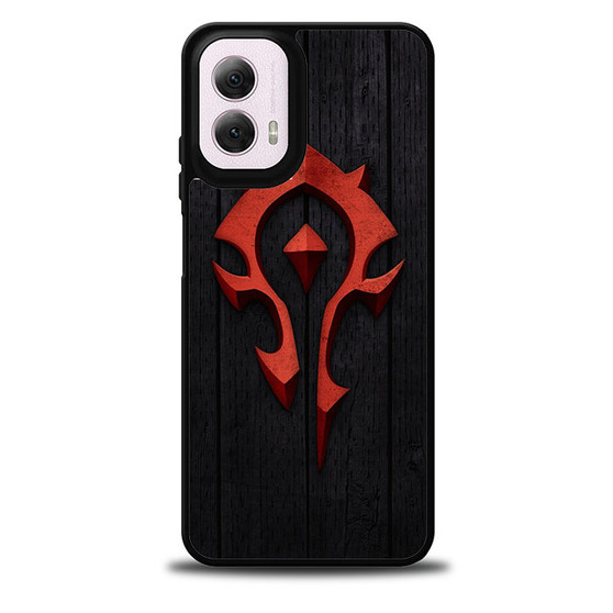Warcraft With Wooden Pattern Background Motorola Moto G 5G 2024/ Moto G 5G 2025 Case