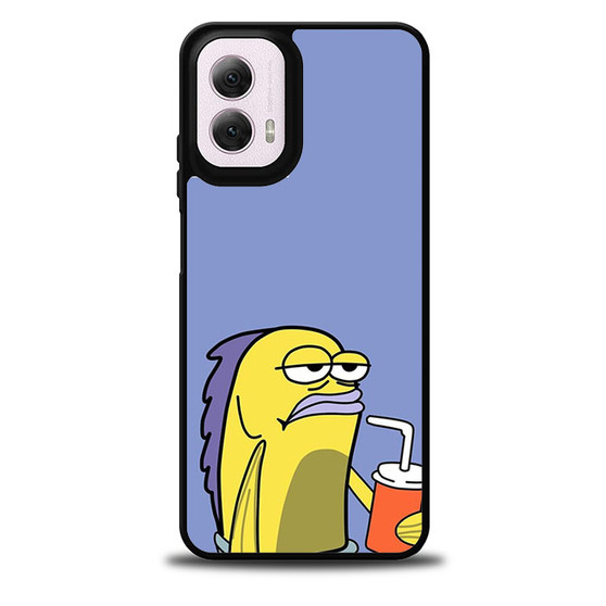 Spongebob Square Pants a Drinking Fish Motorola Moto G 5G 2024/ Moto G 5G 2025 Case