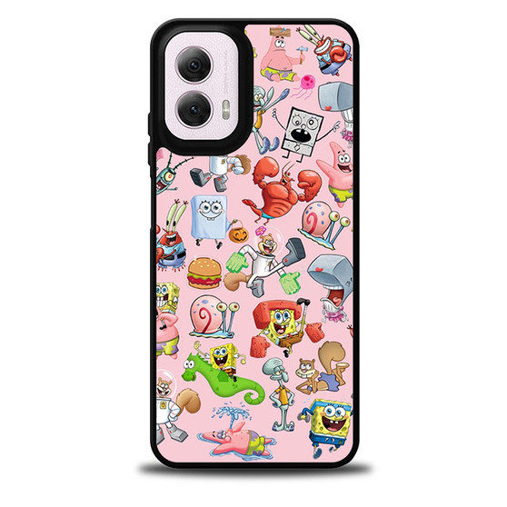 Spongebob Square Pants Collage Motorola Moto G 5G 2024/ Moto G 5G 2025 Case