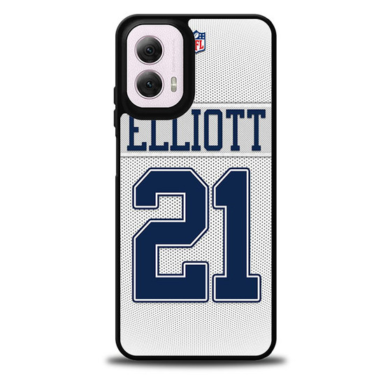 Cowboys Elliott 21 in Pattern Motorola Moto G 5G 2024/ Moto G 5G 2025 Case