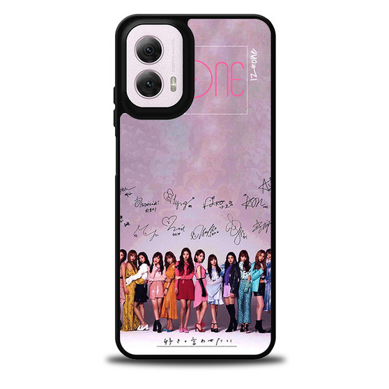 IZONE All Personnel Signatures Motorola Moto G 5G 2024/ Moto G 5G 2025 Case