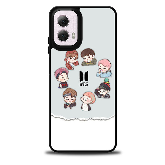 BTS Cartoon Cute Motorola Moto G 5G 2024/ Moto G 5G 2025 Case