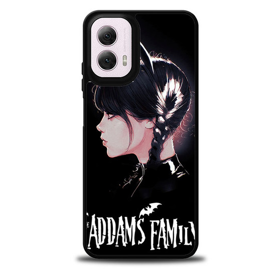 Wednesday The Addams Familly Cat Costume Motorola Moto G 5G 2024/ Moto G 5G 2025 Case