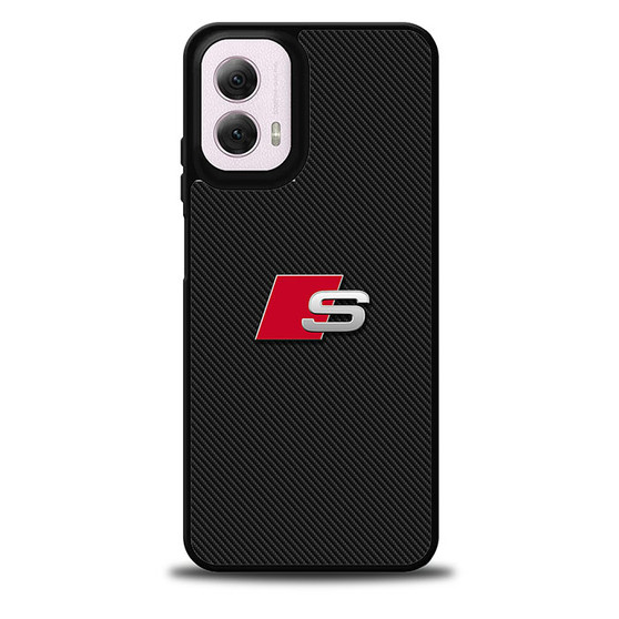 Audi s carbon style Motorola Moto G 5G 2024/ Moto G 5G 2025 Case