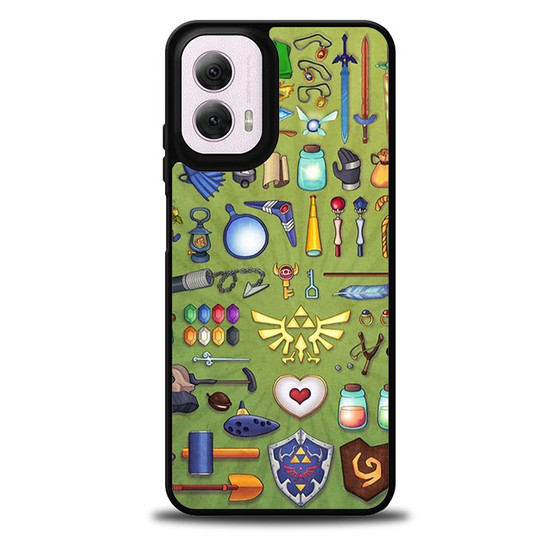The legend of zelda items Motorola Moto G 5G 2024/ Moto G 5G 2025 Case