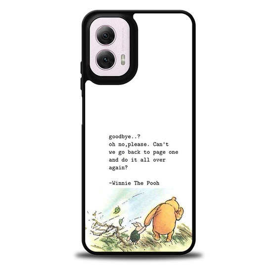 Winnie the pooh goodbye Motorola Moto G 5G 2024/ Moto G 5G 2025 Case