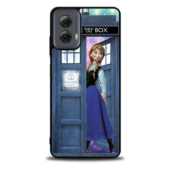 anna frozen tardis Motorola Moto G Power 5G 2024/ Moto G Power 5G 2025 Case