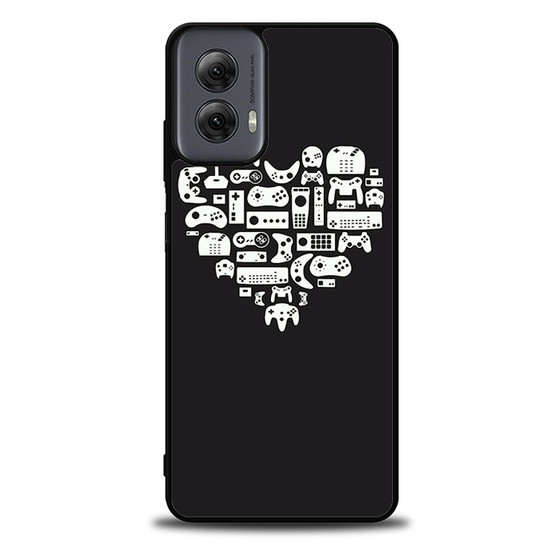 Gaming Stick in Hearth Pattern Motorola Moto G Power 5G 2024/ Moto G Power 5G 2025 Case