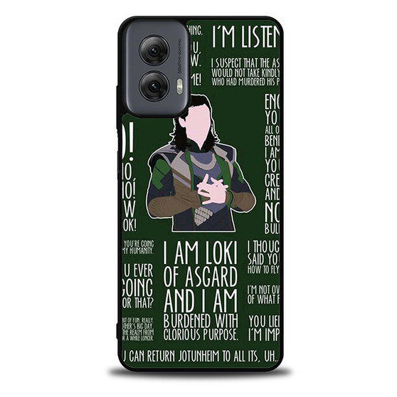 Loki Quotes Motorola Moto G Power 5G 2024/ Moto G Power 5G 2025 Case