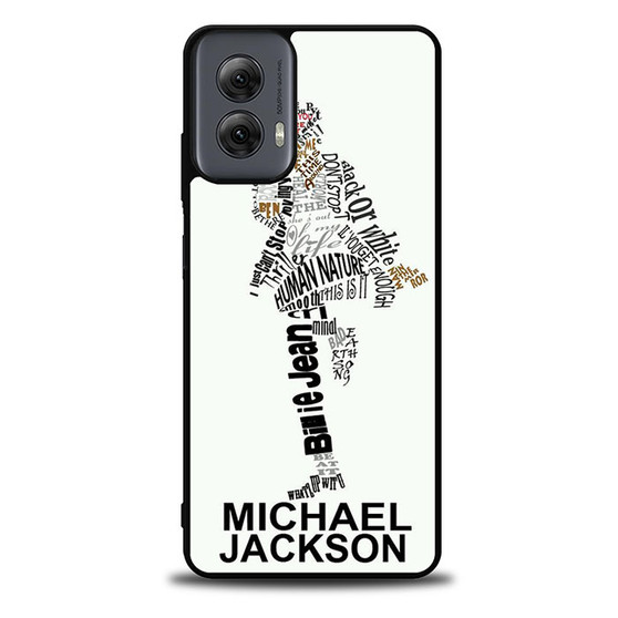Michael Jackson Songs Title 1 Motorola Moto G Power 5G 2024/ Moto G Power 5G 2025 Case