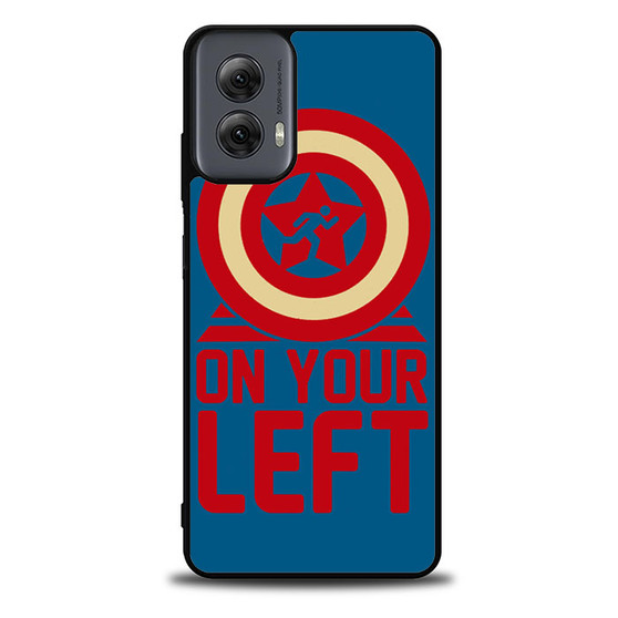 On your left captain america 2 Motorola Moto G Power 5G 2024/ Moto G Power 5G 2025 Case