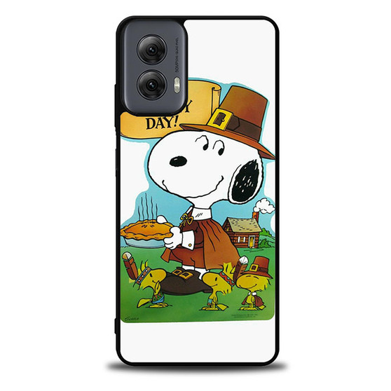 Snoopy Happy Turkey day Motorola Moto G Power 5G 2024/ Moto G Power 5G 2025 Case