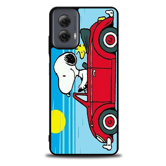 Snoopy in Car Motorola Moto G Power 5G 2024/ Moto G Power 5G 2025 Case
