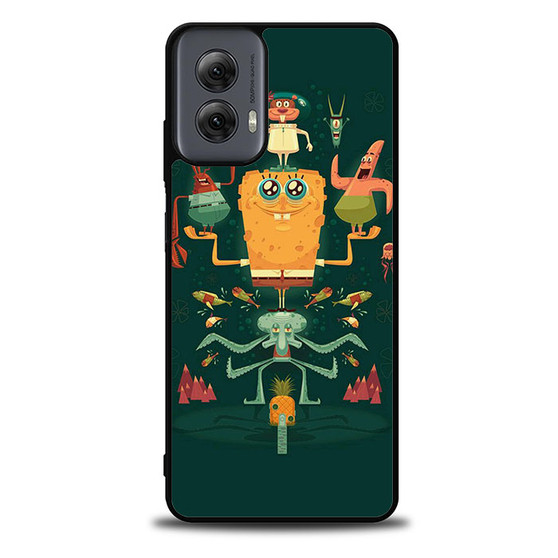 Spongebob Pixel Arts Motorola Moto G Power 5G 2024/ Moto G Power 5G 2025 Case