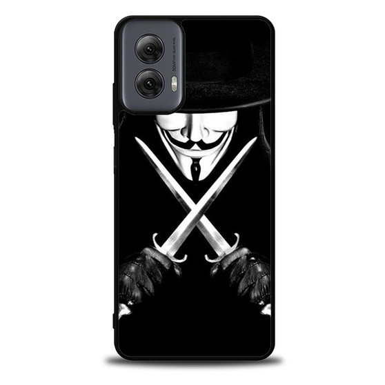V For Vendetta Annonymous Motorola Moto G Power 5G 2024/ Moto G Power 5G 2025 Case