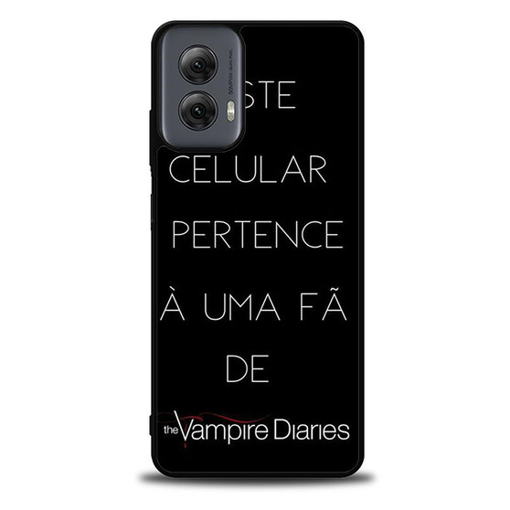 The Vampire Diaries Quotes Motorola Moto G Power 5G 2024/ Moto G Power 5G 2025 Case