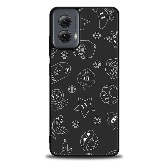 Super Mario game Items Motorola Moto G Power 5G 2024/ Moto G Power 5G 2025 Case