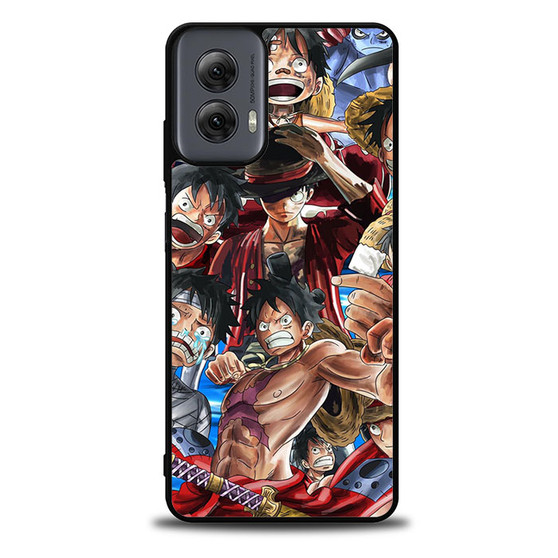 One Piece Luffy Collages 2 Motorola Moto G Power 5G 2024/ Moto G Power 5G 2025 Case
