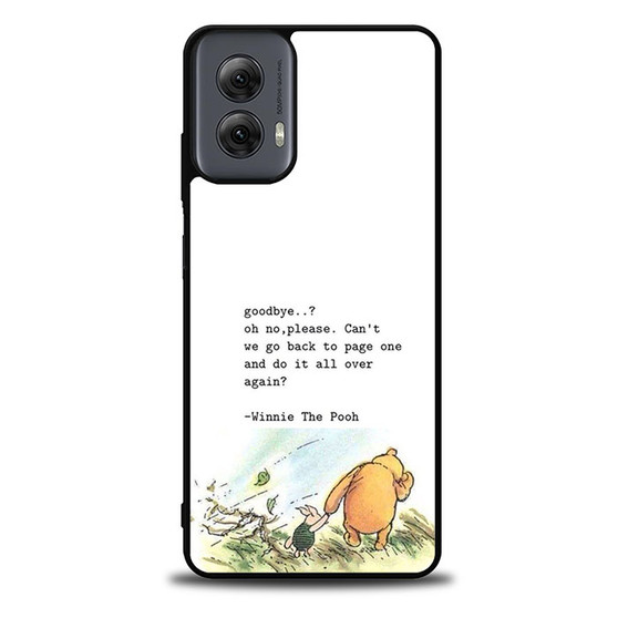 Winnie the pooh goodbye Motorola Moto G Power 5G 2024/ Moto G Power 5G 2025 Case