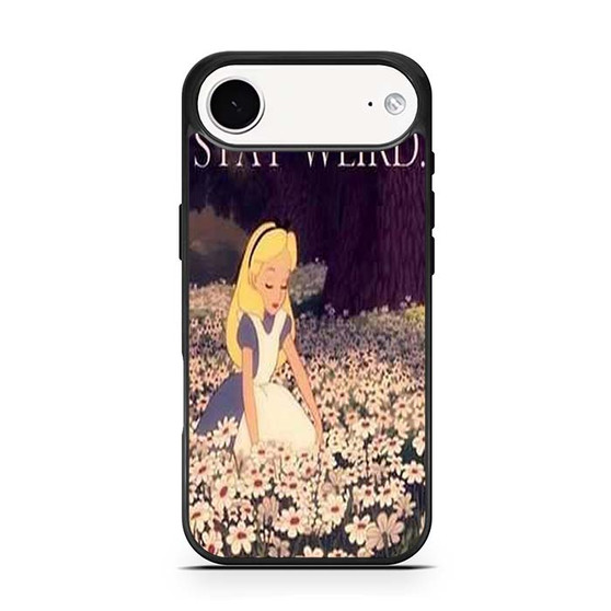 alice in wonderland stay weird iPhone Air Case