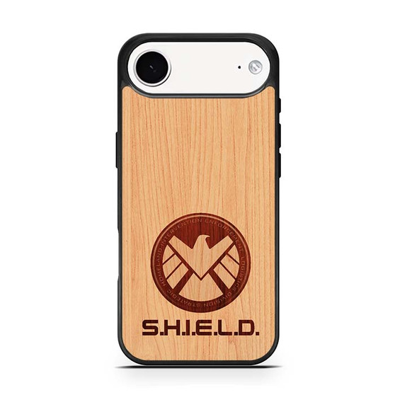 shield wood iPhone Air Case
