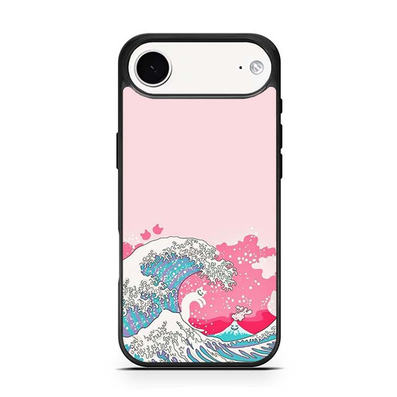 Ocean Wave in Pink Art iPhone Air Case