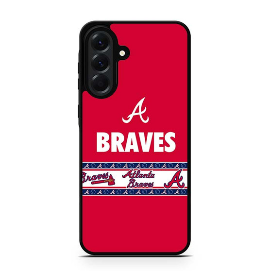 Atlanta Braves Label Samsung Galaxy A56 Case