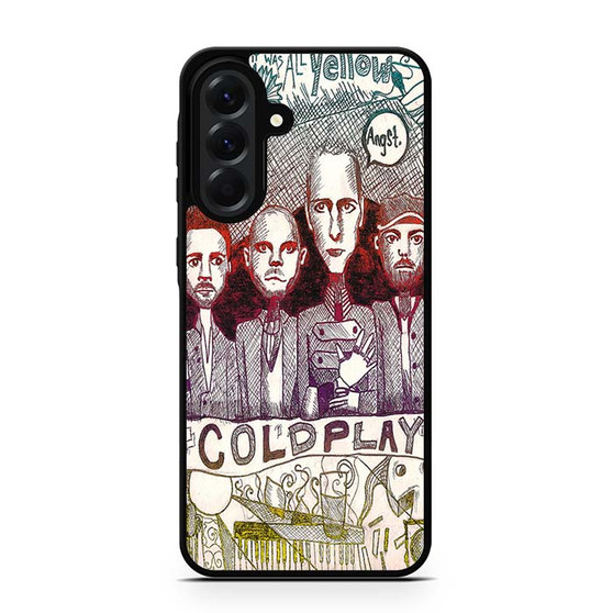 coldplay art Samsung Galaxy A56 Case