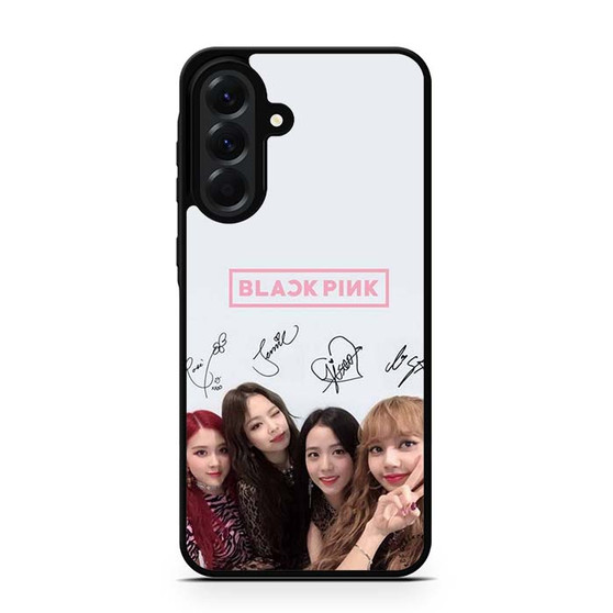 Black Pink Signature 4 Samsung Galaxy A56 Case