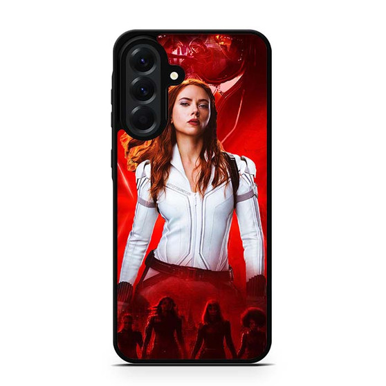 Black widow white suit Samsung Galaxy A56 Case