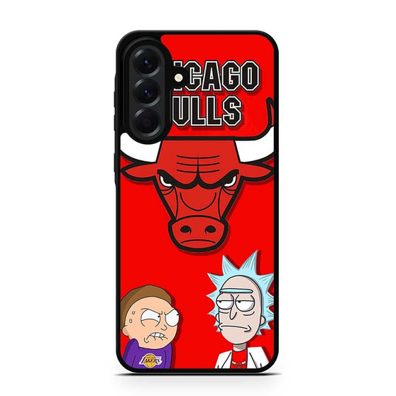 Bulls X Rick n Morty Samsung Galaxy A56 Case