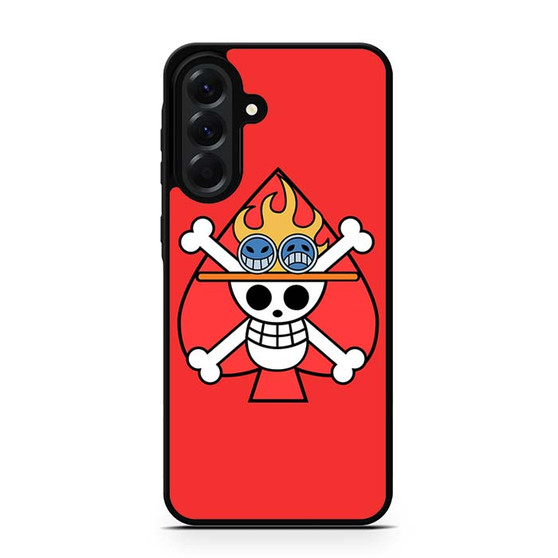 One Piece Ace Spade Samsung Galaxy A56 Case