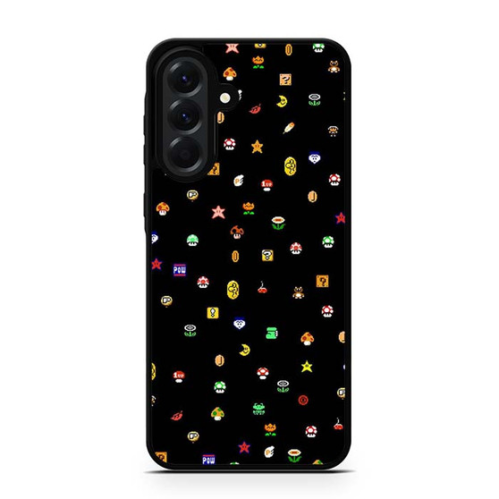 Super Mario Items Samsung Galaxy A56 Case
