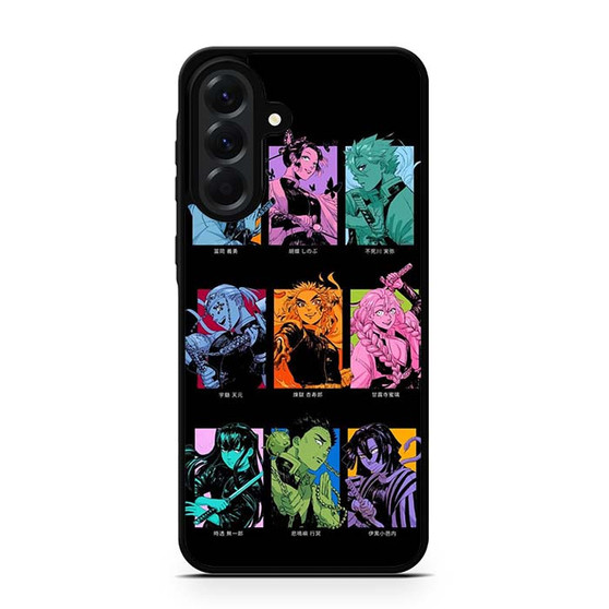 Demon Slayer Hashira Colorful Art Samsung Galaxy A56 Case