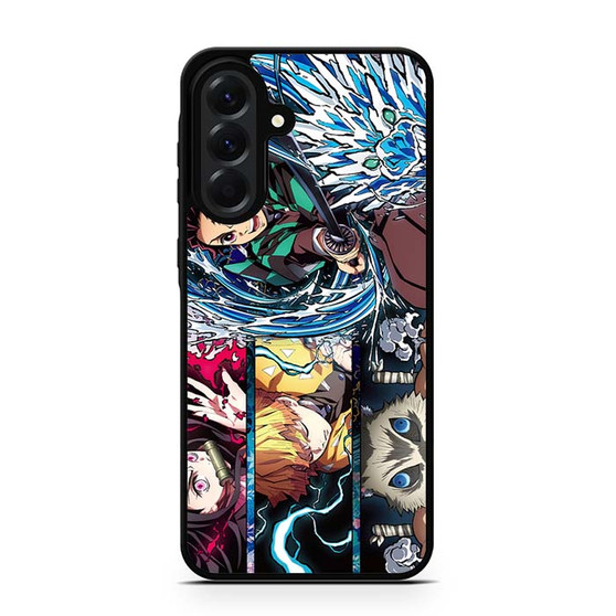 Demon Slayer Tanjiro Zenitsu Nezuko Inosuke Samsung Galaxy A56 Case