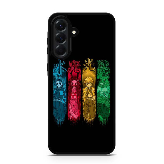 Kimetsu No Yaiba in Neon Art Samsung Galaxy A56 Case