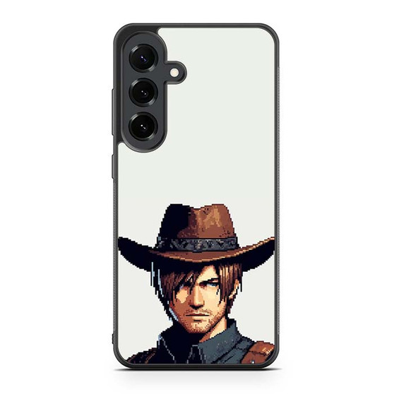 Resident Evil 4 Pixel Leon Samsung Galaxy S25 FE Case