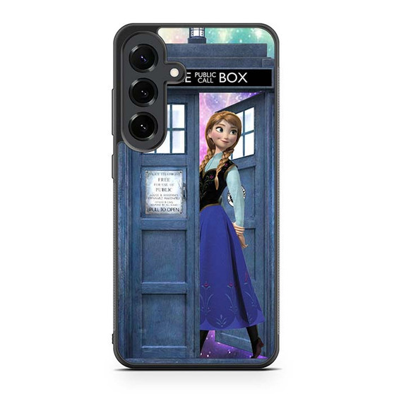 anna frozen tardis Samsung Galaxy S25 FE Case
