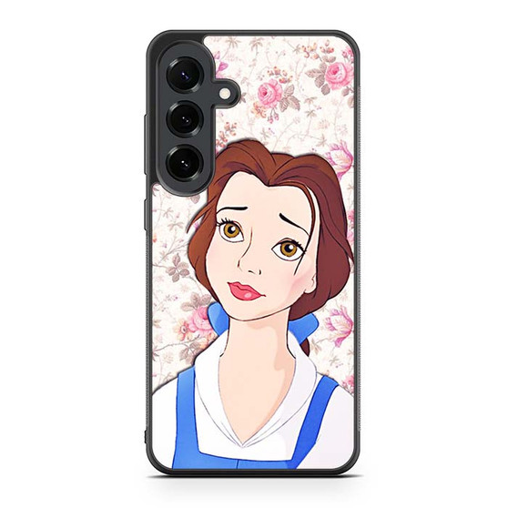 Belle beauty and the beast floral Samsung Galaxy S25 FE Case