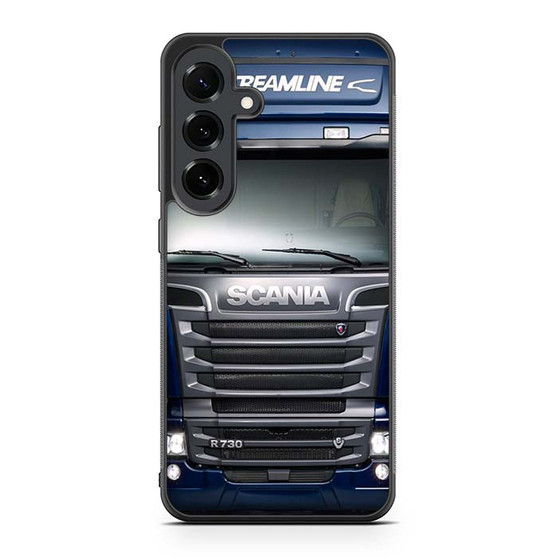 blue scania truck Samsung Galaxy S25 FE Case