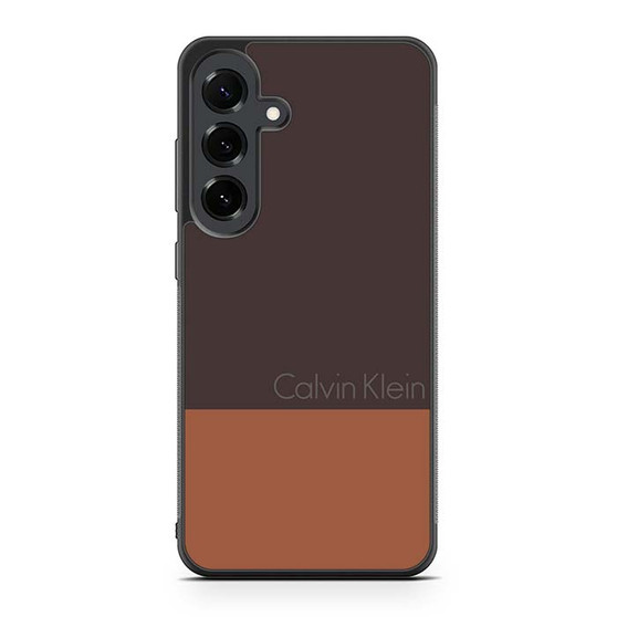 Calvin Klein Brown Mix Samsung Galaxy S25 FE Case